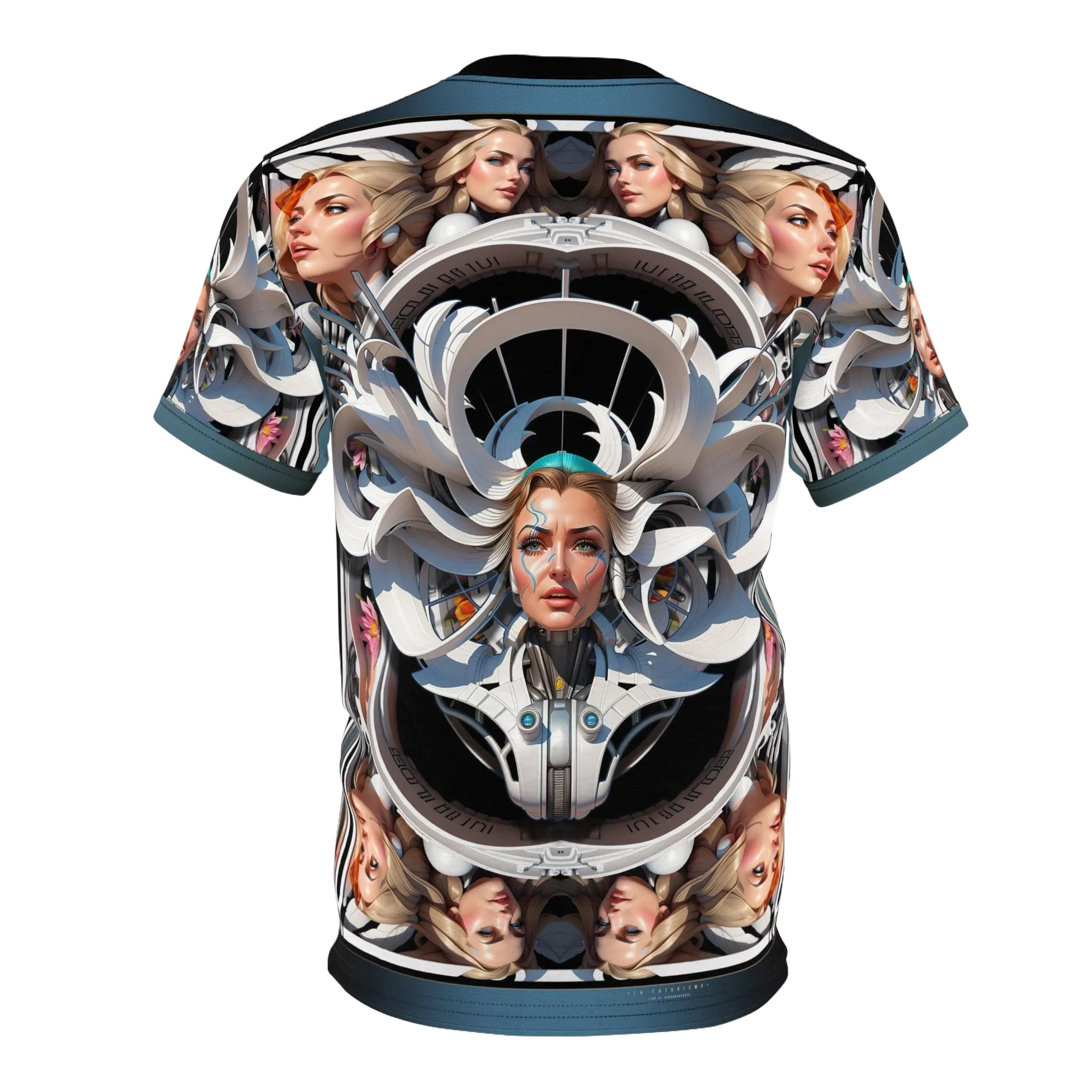 Futuristic Art Unisex T-Shirt All over Print Tee Cosmic Goddesses Unisex T-Shirt | D20203