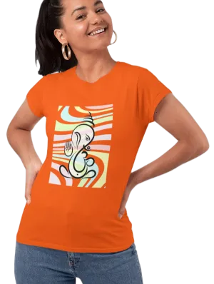 Ganesha T Shirt for Women D84