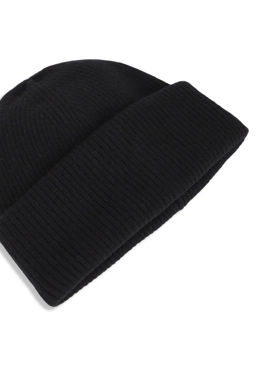 Gant Women Black Solid Beanie Cap