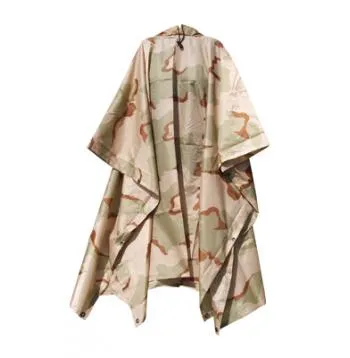 GI Type Military Rip-Stop Poncho