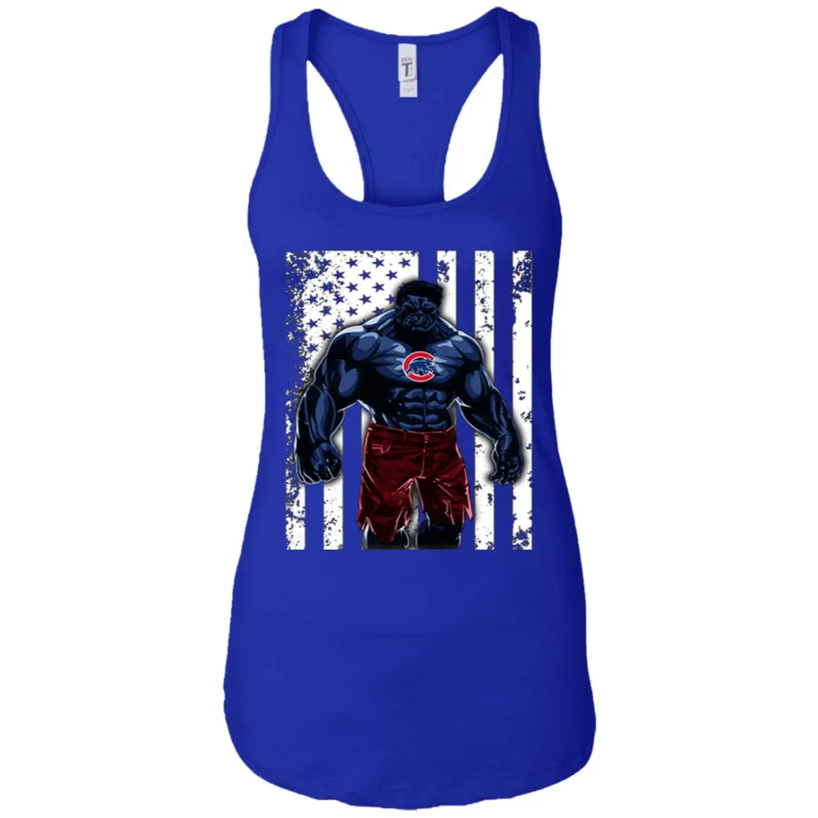 Giants Hulk Chicago Cubs T-shirt Flag Women Tank Top