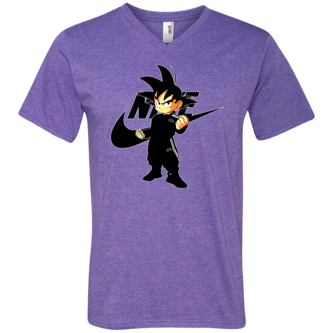 Goku Nike Best Shirt Trending T-shirt Men V-Neck T-Shirt