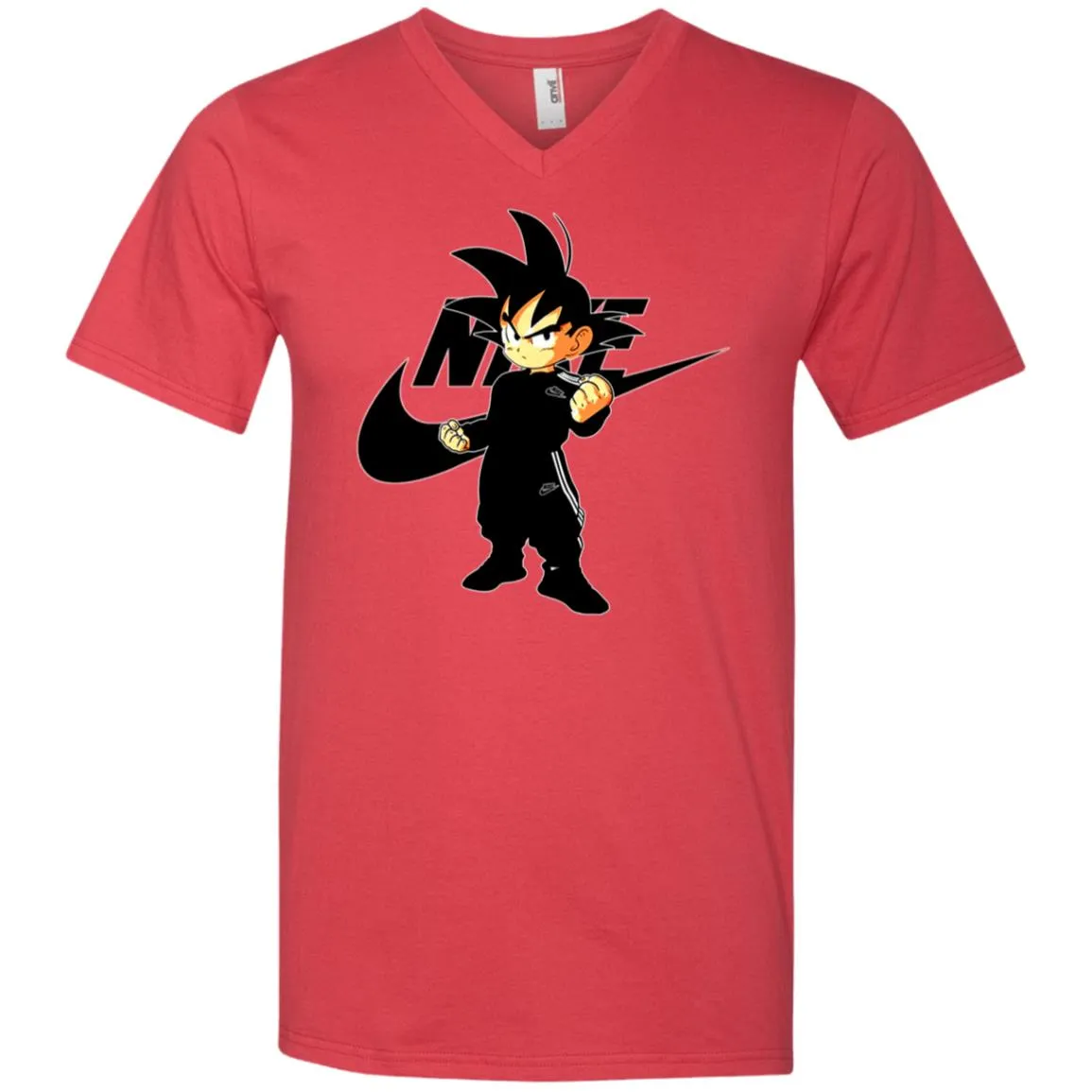 Goku Nike Best Shirt Trending T-shirt Men V-Neck T-Shirt