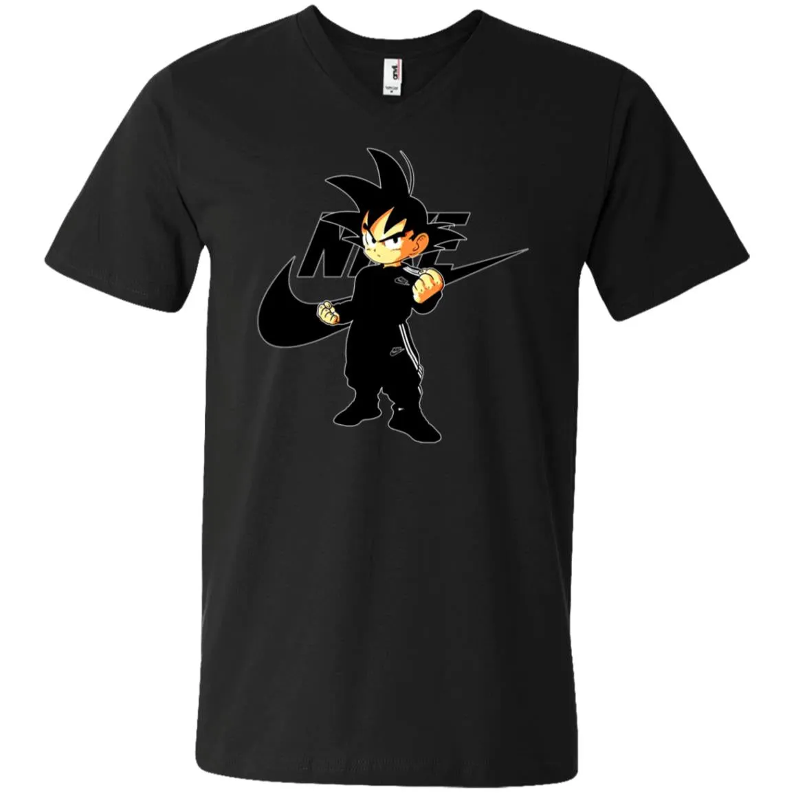 Goku Nike Best Shirt Trending T-shirt Men V-Neck T-Shirt