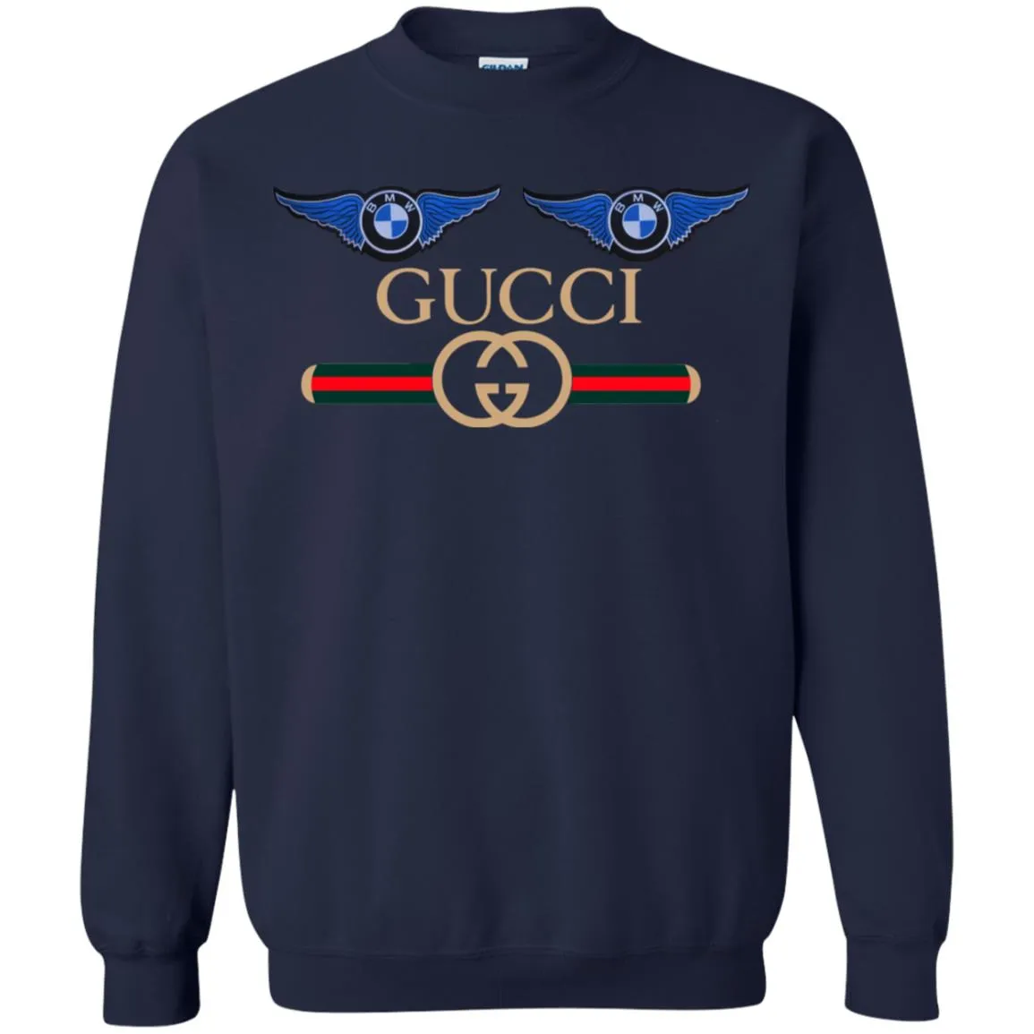 Gucci Bmw Trending T-shirt Crewneck Pullover Sweatshirt