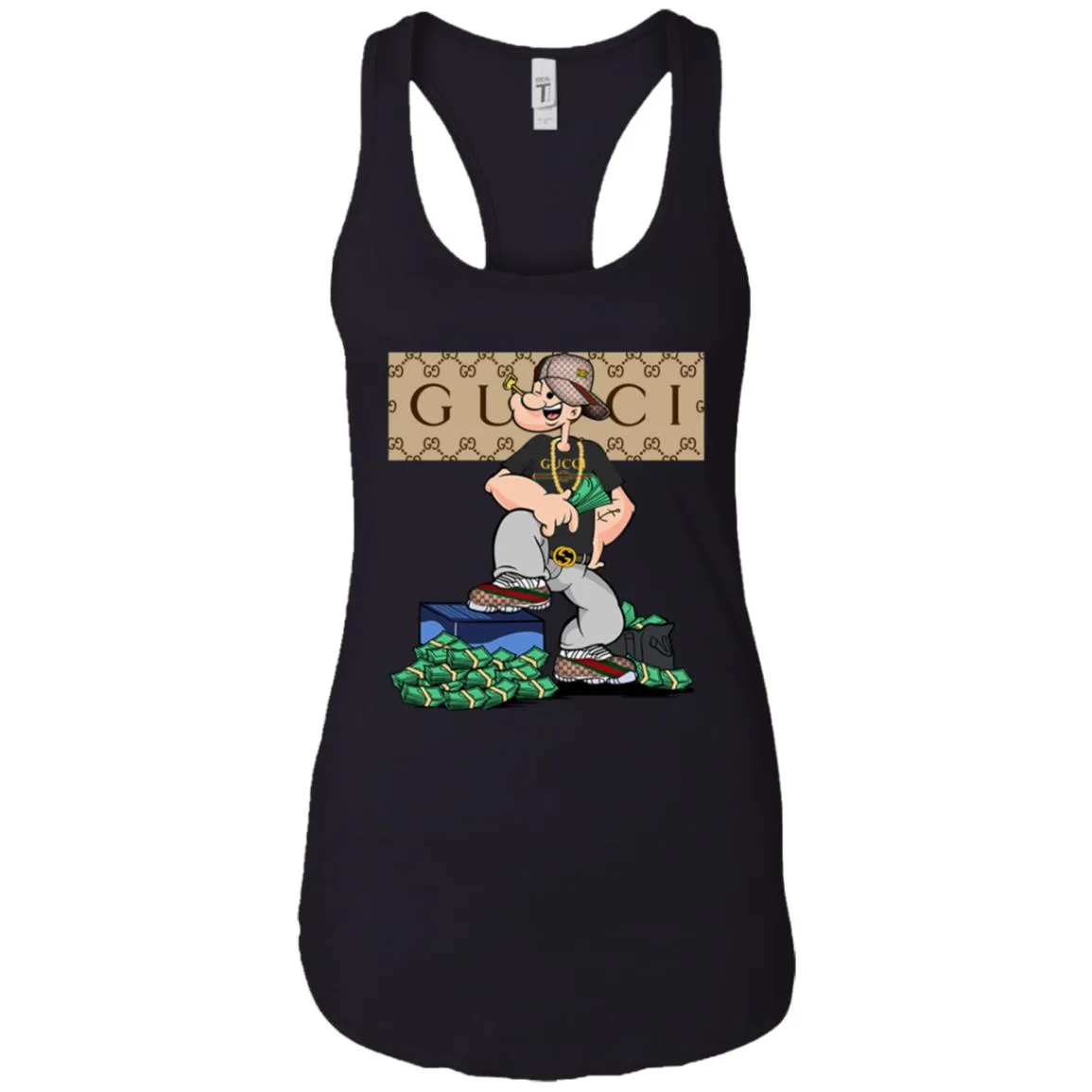 Gucci Cartoon T-shirt Women Tank Top