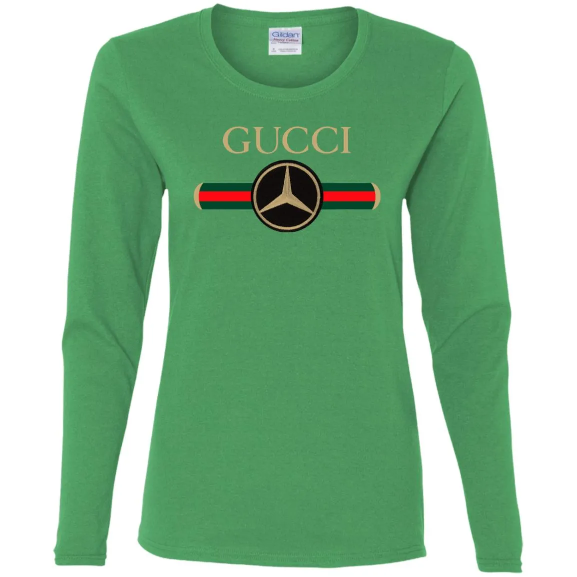 Gucci Mercedes T-shirt Women Long Sleeve Shirt