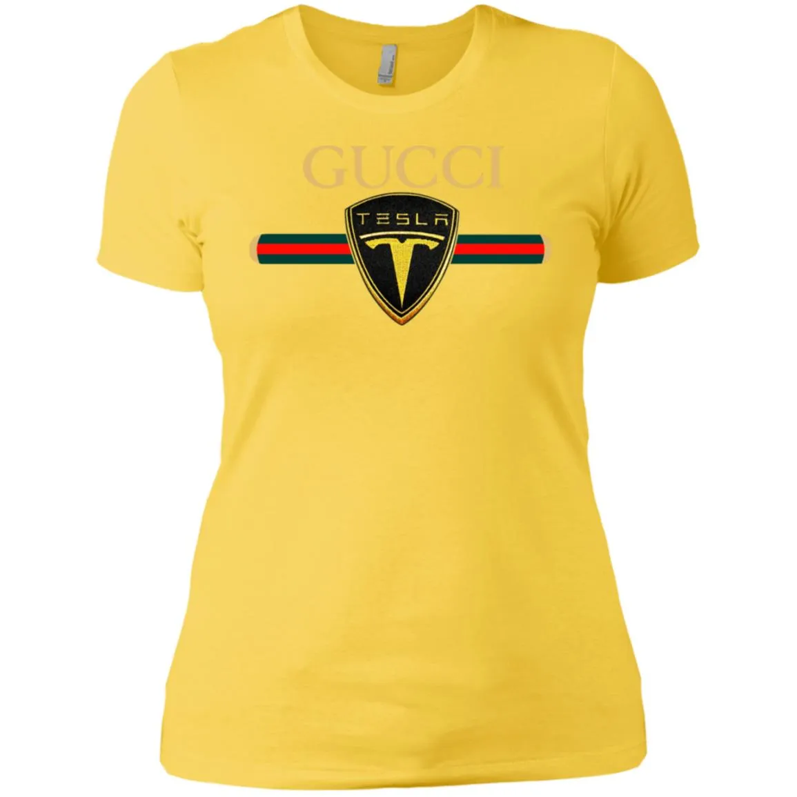 Gucci Tesla T-shirt Women Cotton T-Shirt