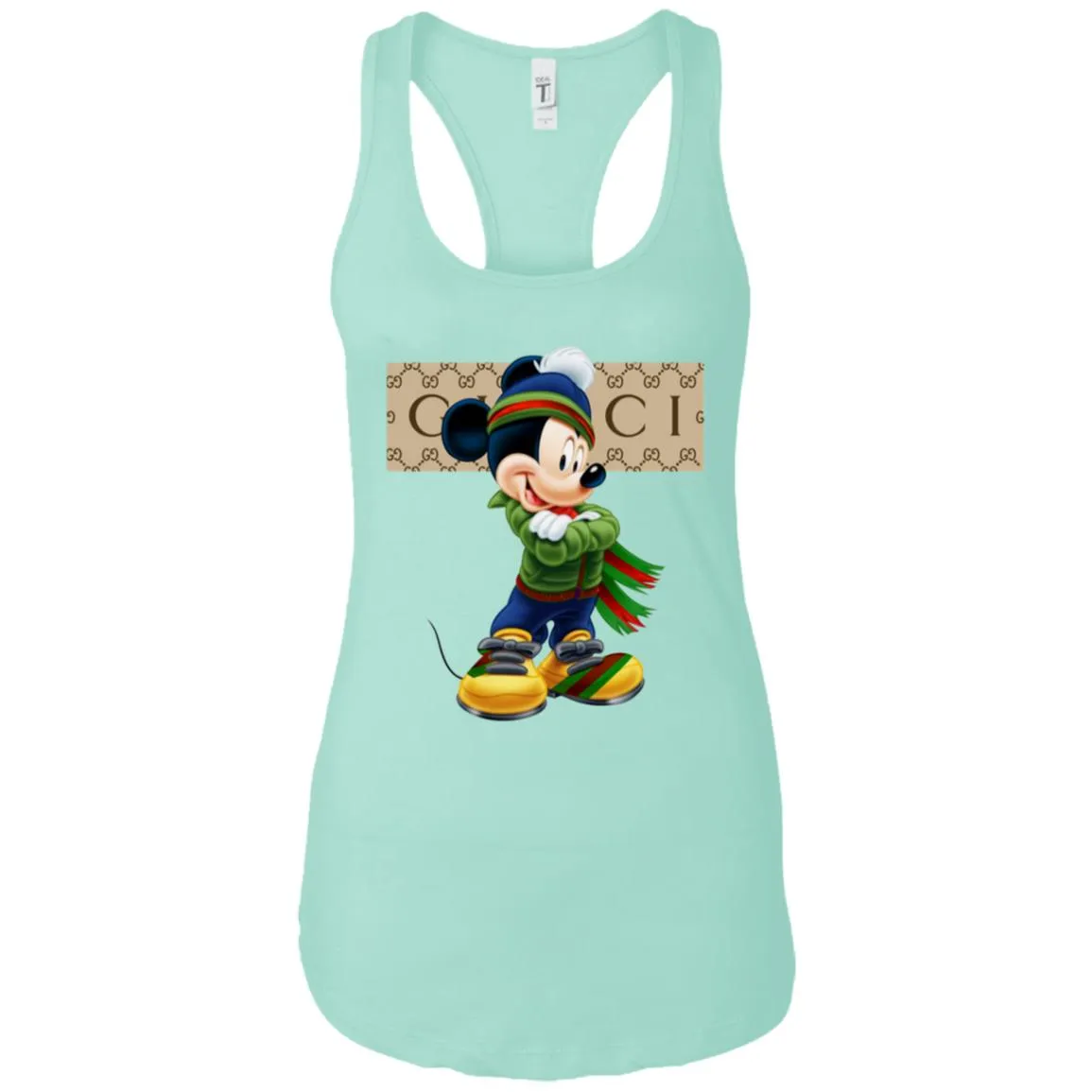 Gucci Trending Mickey T-shirt Women Tank Top