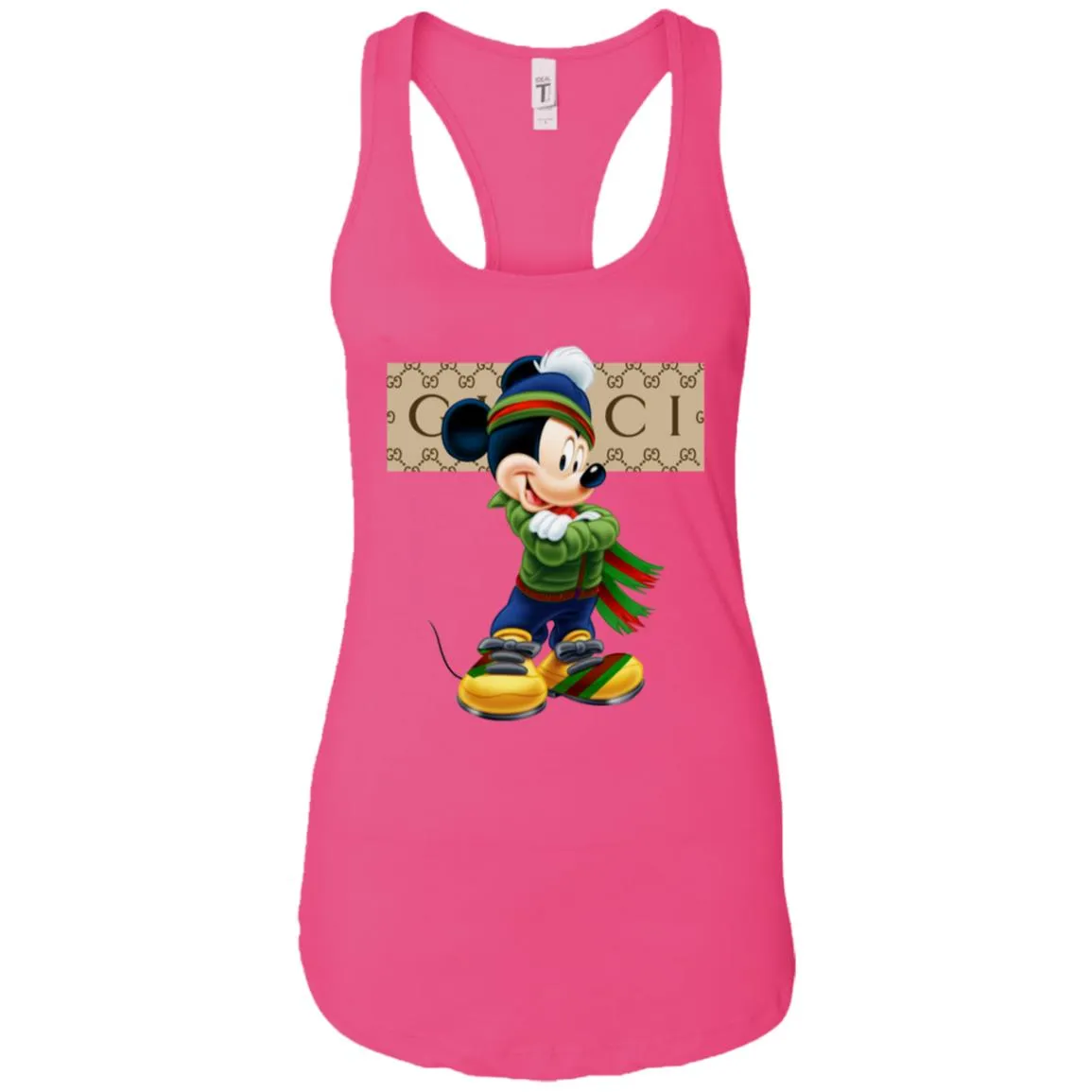 Gucci Trending Mickey T-shirt Women Tank Top