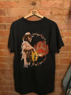 Hank Williams Jr. 80’s Concert T-Shirt: L