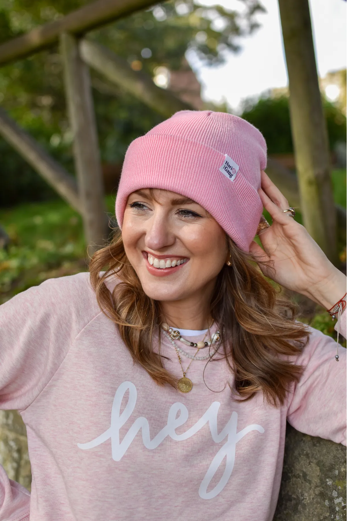 HATG Pink Beanie