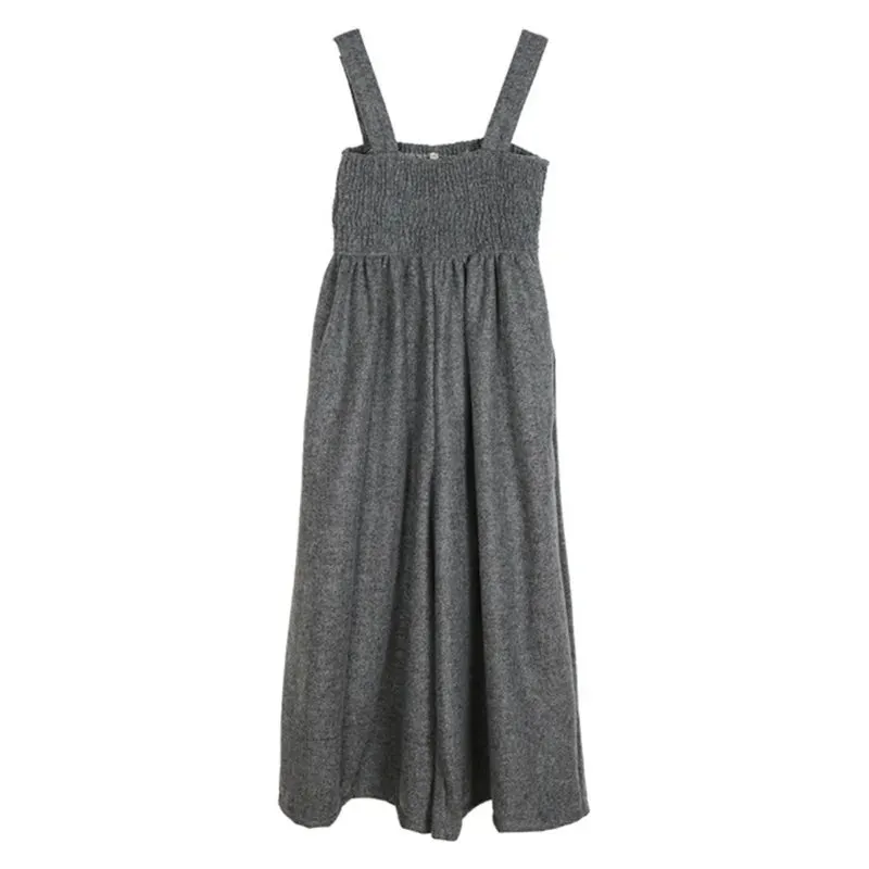 HEYFANCYSTYLE Wide Leg Chic Sleeveless Jumpsuit