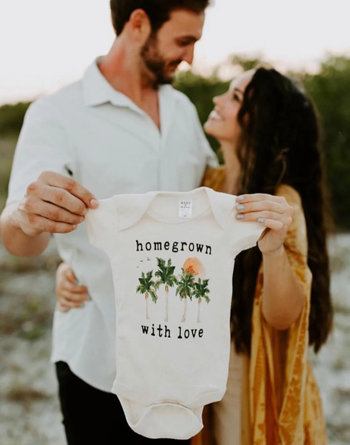 Homegrown with Love Organic One Piece Bodysuit