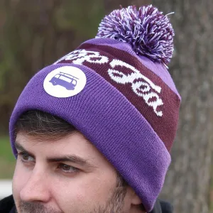 Hoop Tea (Purple) / Knit Beanie Cap