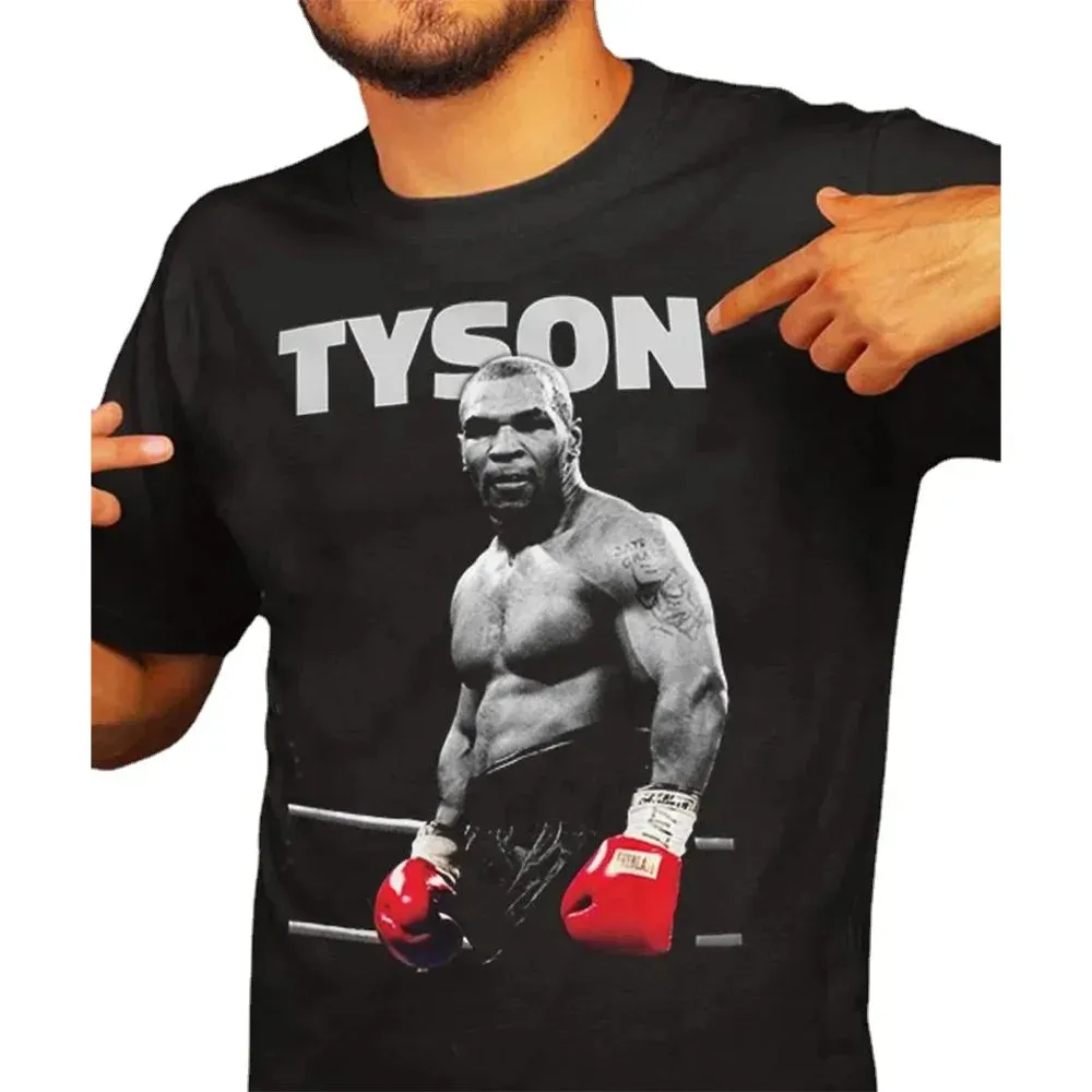 Iron Mike Boxing Champion Tyson Fashion Fan T-shirt. Summer O-Neck Short Sleeve Mens T Shirt New Casual Fashion Streetwear