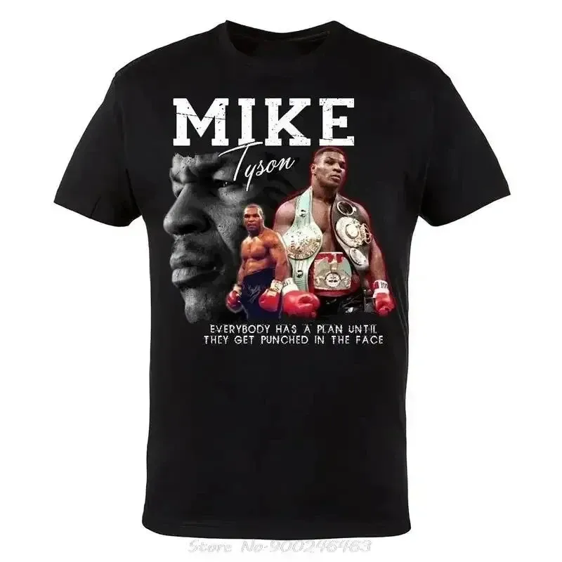 Iron Mike Boxing Champion Tyson Fashion Fan T-shirt. Summer O-Neck Short Sleeve Mens T Shirt New Casual Fashion Streetwear