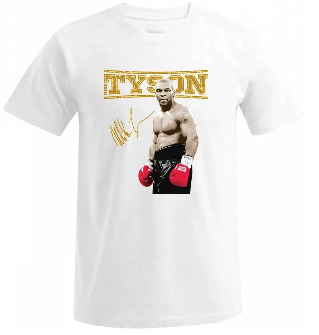 Iron Mike Boxing Champion Tyson Fashion Fan T-shirt. Summer O-Neck Short Sleeve Mens T Shirt New Casual Fashion Streetwear