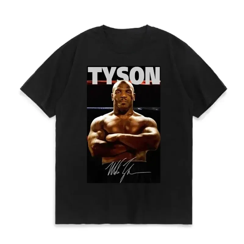 Iron Mike Boxing Champion Tyson Fashion Fan T-shirt. Summer O-Neck Short Sleeve Mens T Shirt New Casual Fashion Streetwear