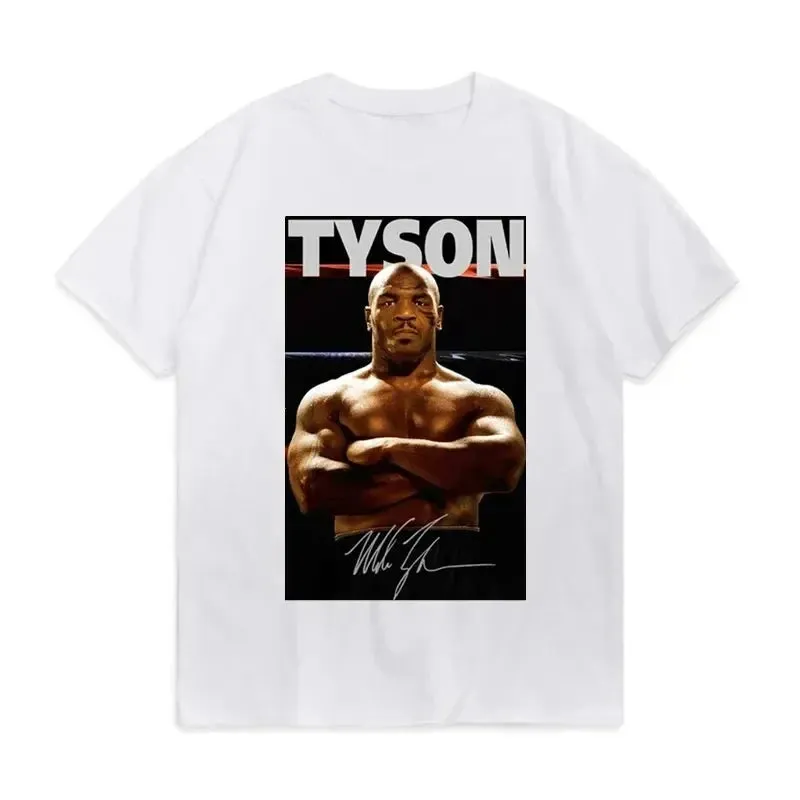 Iron Mike Boxing Champion Tyson Fashion Fan T-shirt. Summer O-Neck Short Sleeve Mens T Shirt New Casual Fashion Streetwear