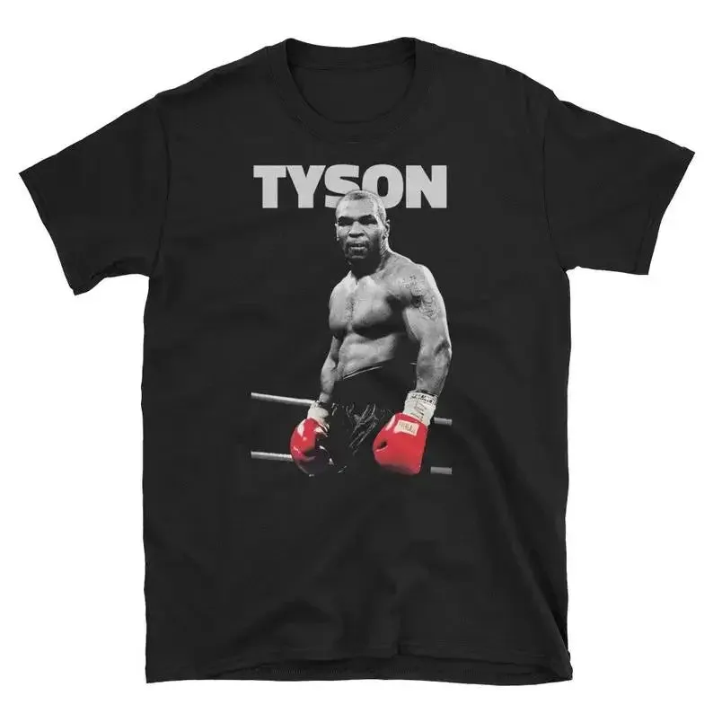 Iron Mike Boxing Champion Tyson Fashion Fan T-shirt. Summer O-Neck Short Sleeve Mens T Shirt New Casual Fashion Streetwear