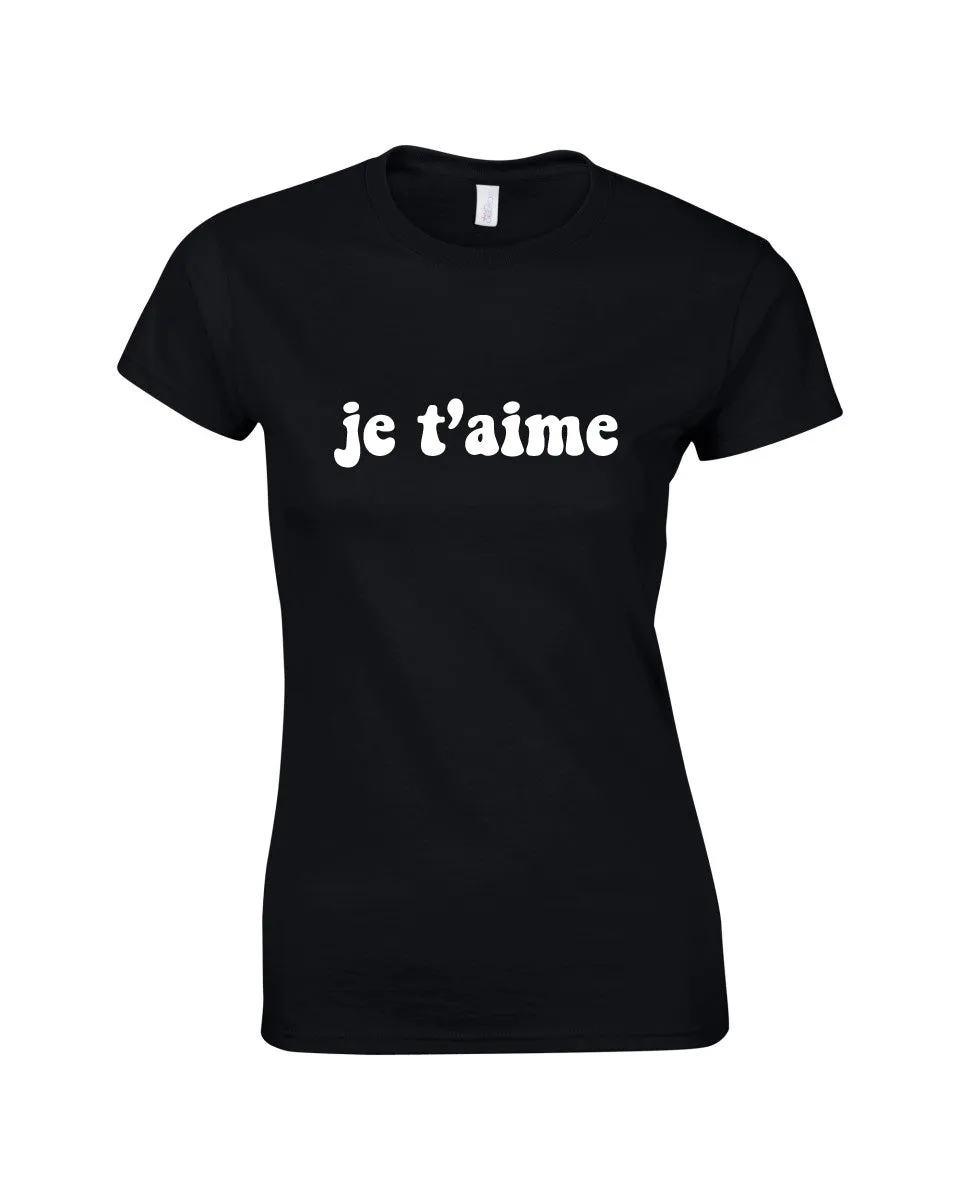 je t'aime