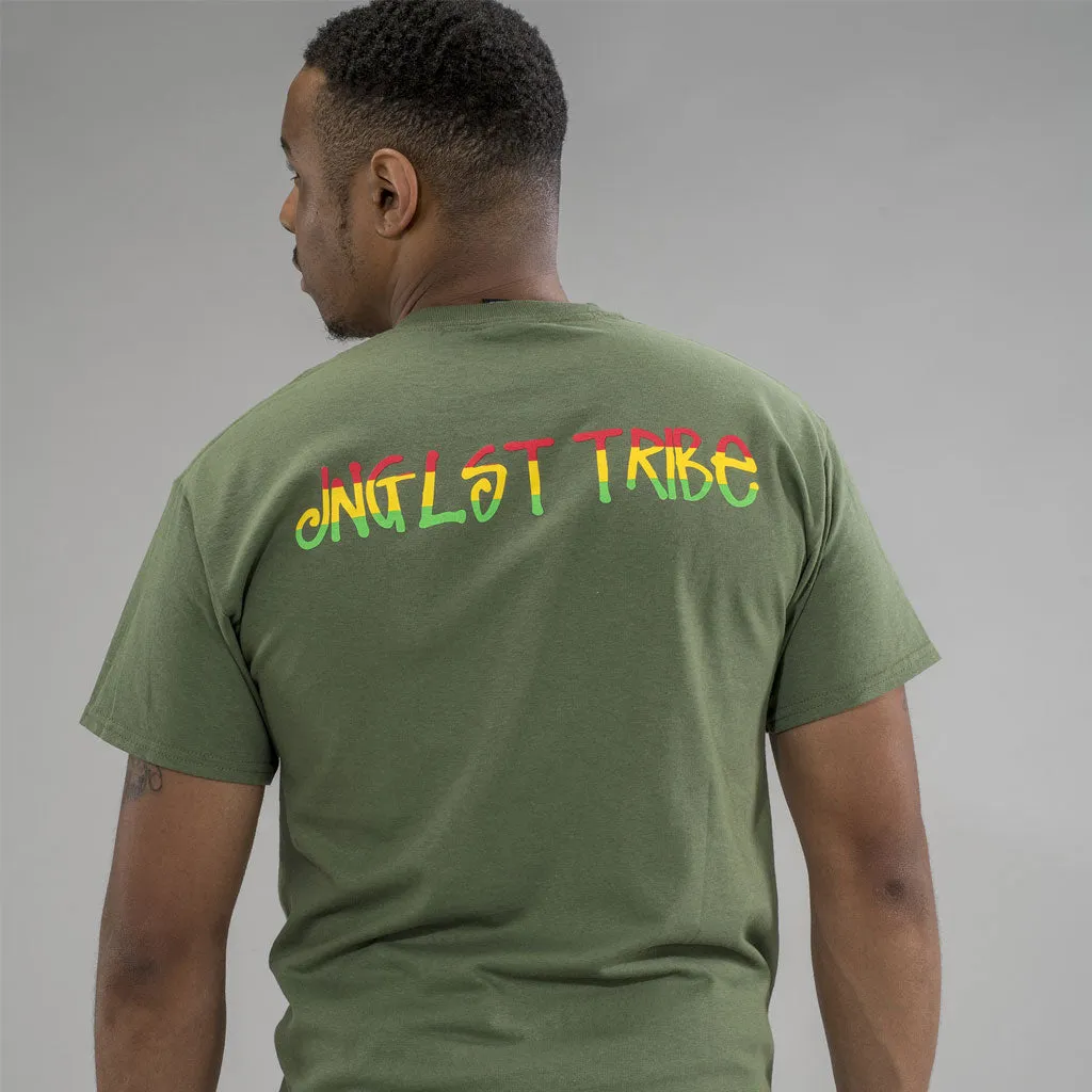 Jnglst Tribe Green T-Shirt