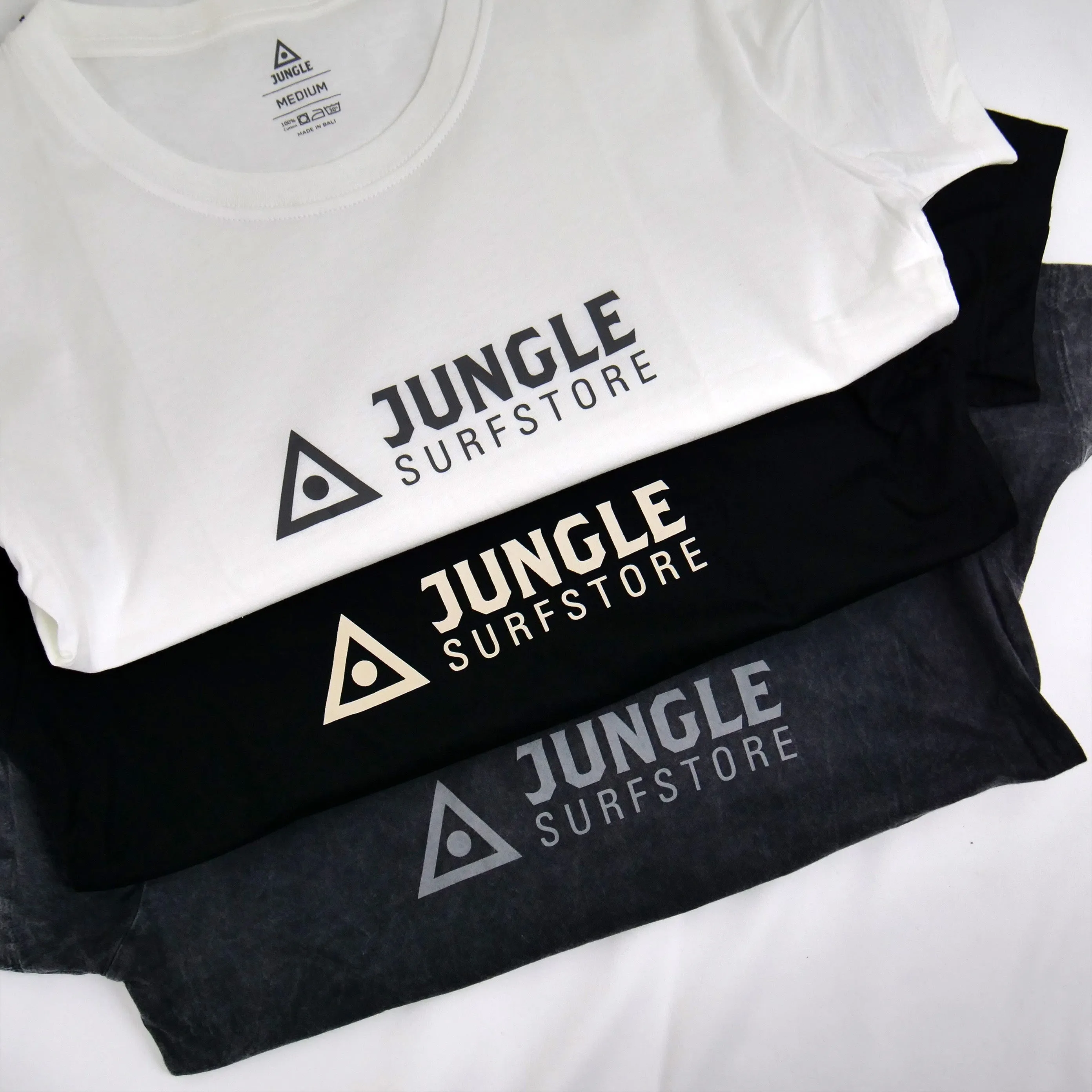 Jungle Horison Tee - Man Stone Grey