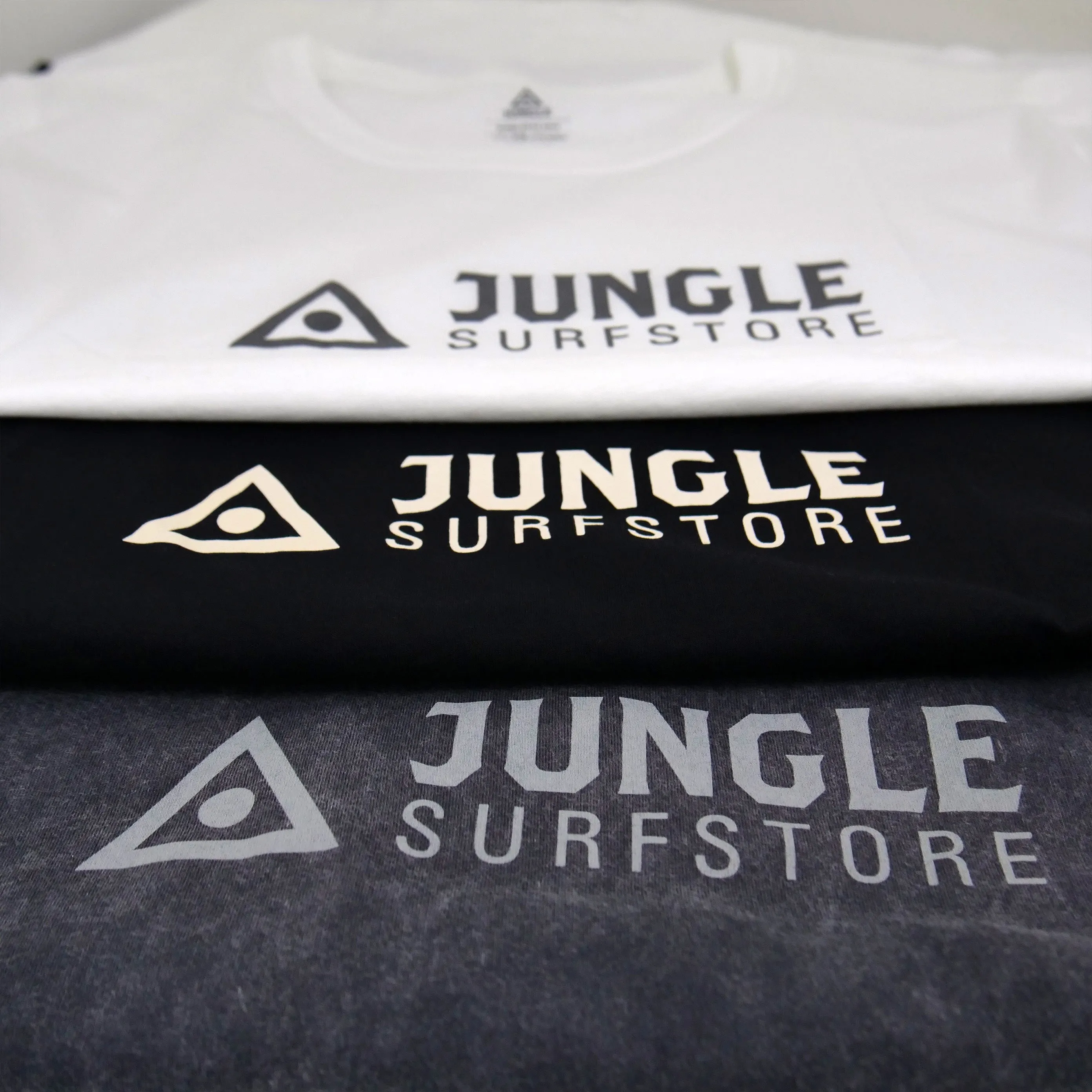 Jungle Horison Tee - Man Stone Grey