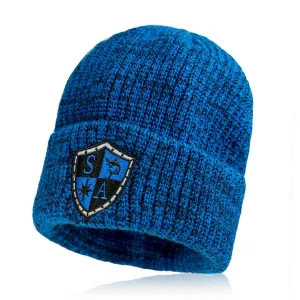 Kids SA Beanie | Wool | Mixed Royal Blue