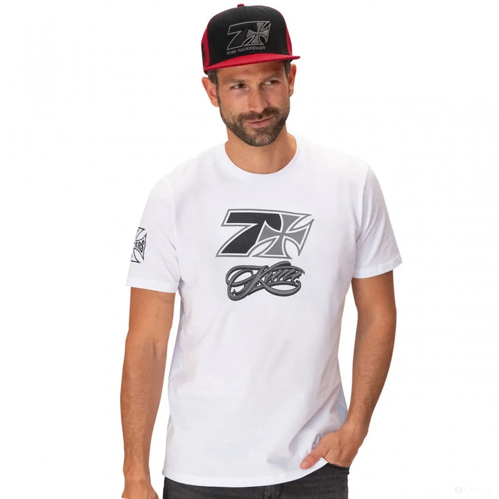 Kimi Räikkönen T-shirt, Kimi Räikkönen OG, White, 2021