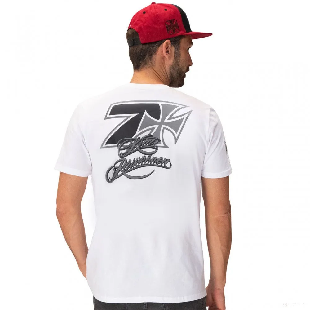 Kimi Räikkönen T-shirt, Kimi Räikkönen OG, White, 2021