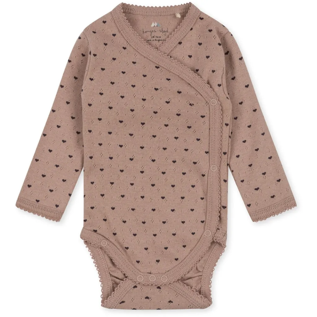 Konges Sløjd Classing Longsleeve Newborn Body Gots | Du Coeur Sparrow