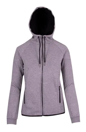 Ladies Cotton Bonded Polar Fleece - Grey Marle