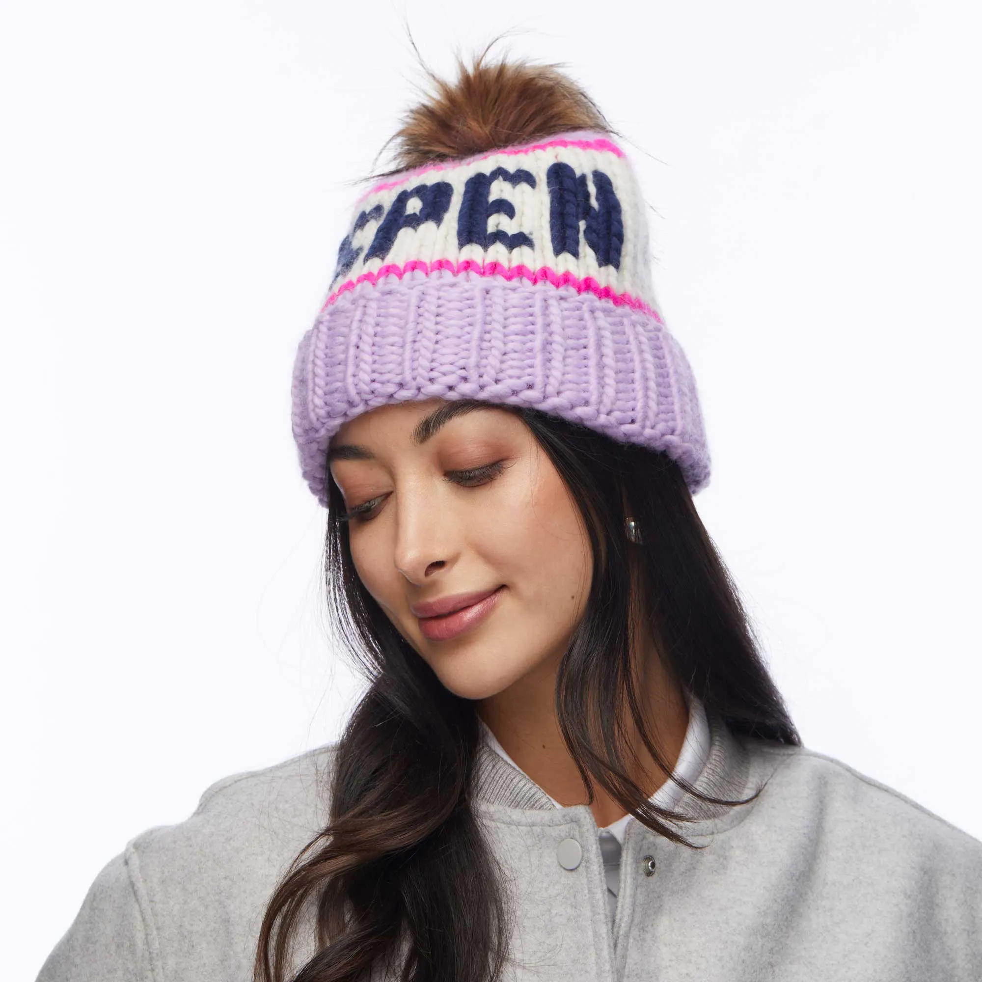 LAVENDER ASPEN BEANIE