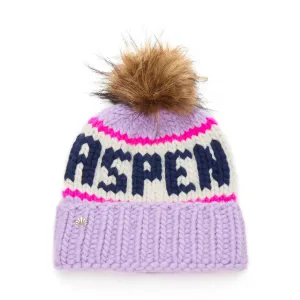 LAVENDER ASPEN BEANIE