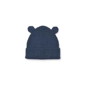 Liewood Gina Beanie With Ears - Indigo Blue