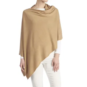 Lightweight Poncho - Taupe