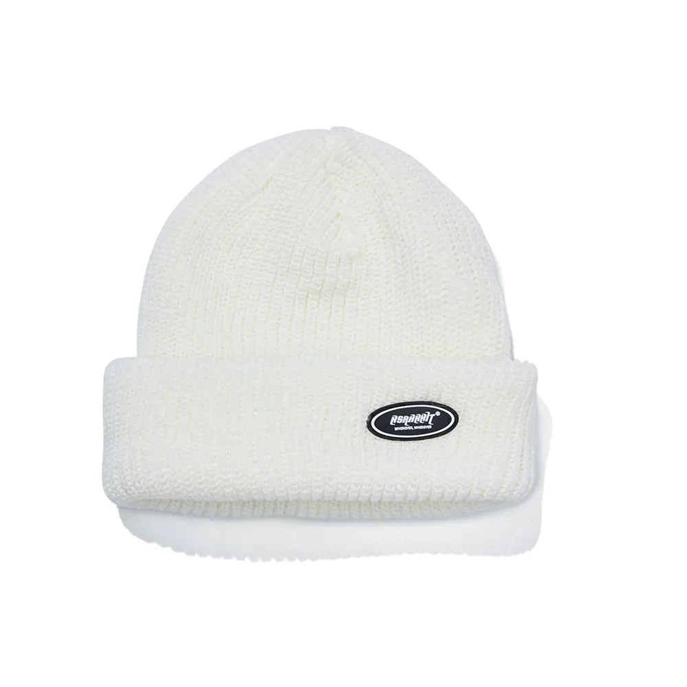 LOGO WAPPEN BEANIE WHITE