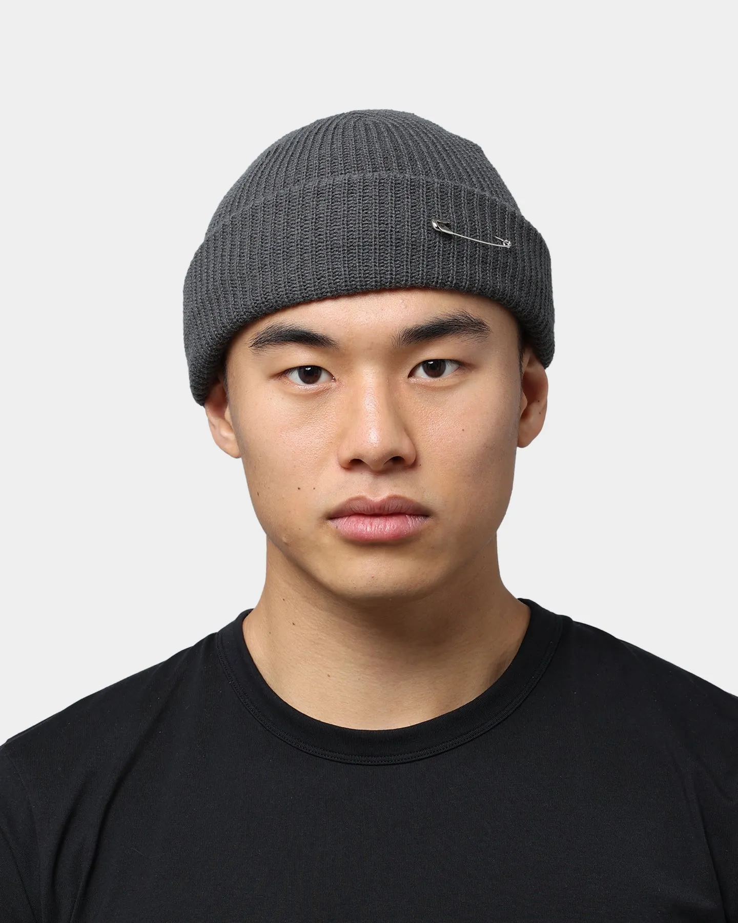 Loiter Pin Sailor Beanie Charcoal