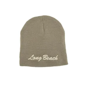 Long Beach All Tan Short Beanie