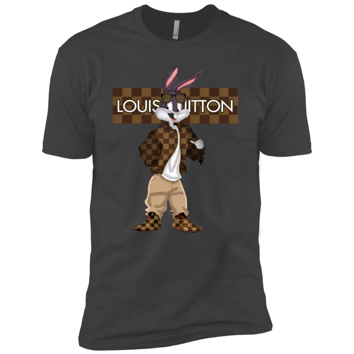 Louis Vuitton Rabbit Beauty T-shirt Men Short Sleeve T-Shirt