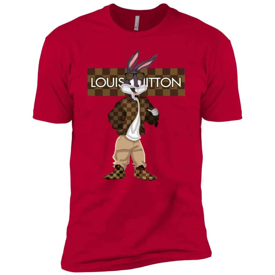 Louis Vuitton Rabbit Beauty T-shirt Men Short Sleeve T-Shirt