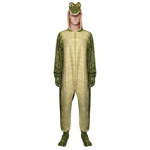 Lyle Crocodile Cosplay Costume Jumpsuit Sleepwear Pajamas Outfits