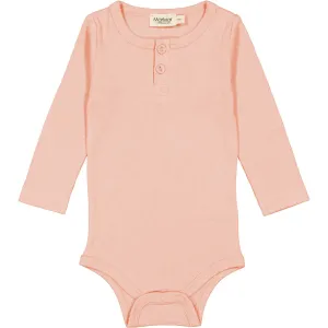 MarMar Modal Fine Rib Soft Coral Body