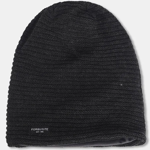 Mens Baggy and Long Beanie Hats Striped B307