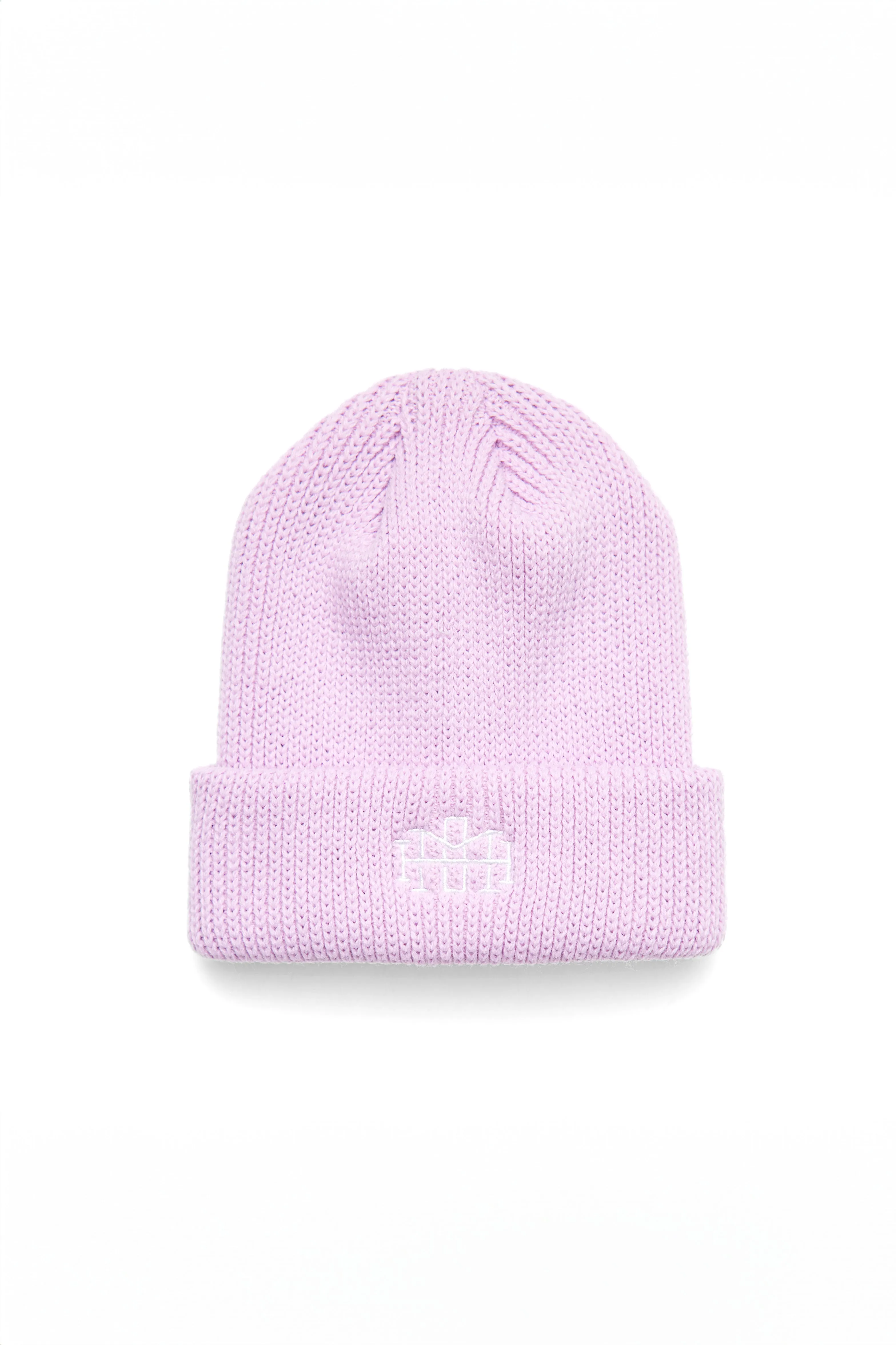 Monogram Beanie - Lilac