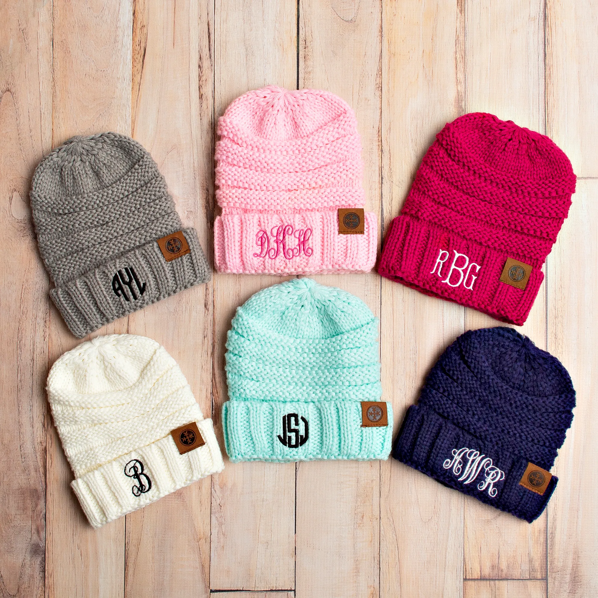 Monogram Kids Beanie Hat