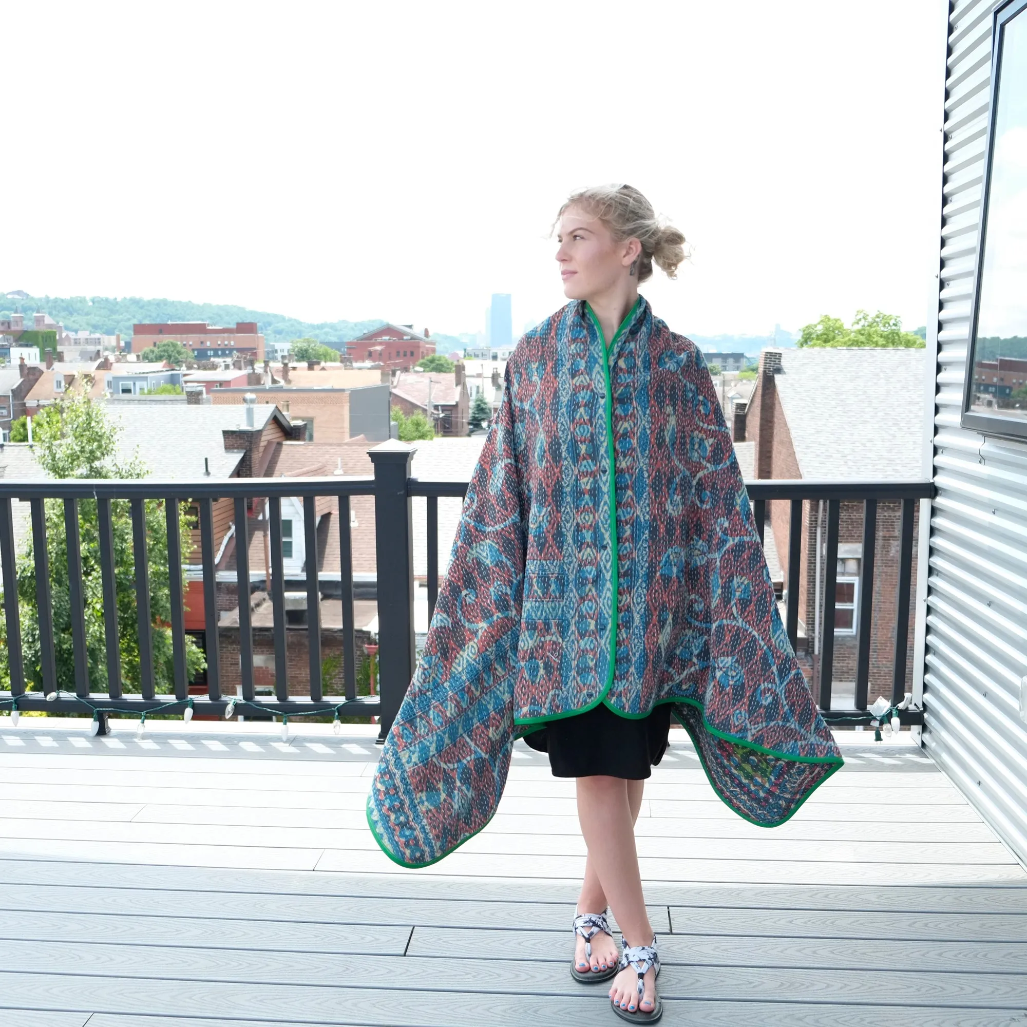 Nellie Poncho/ Blanket 013