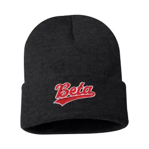 New! Beta Signature Charcoal Beanie